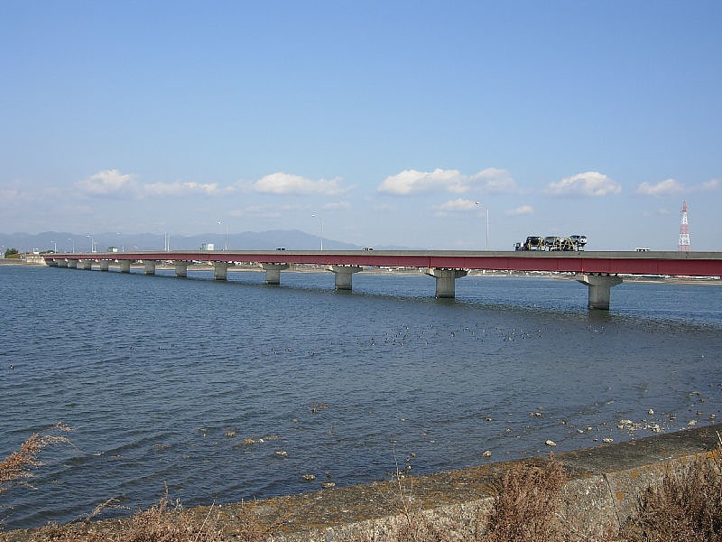 Bridge in Toyohashi, Japan