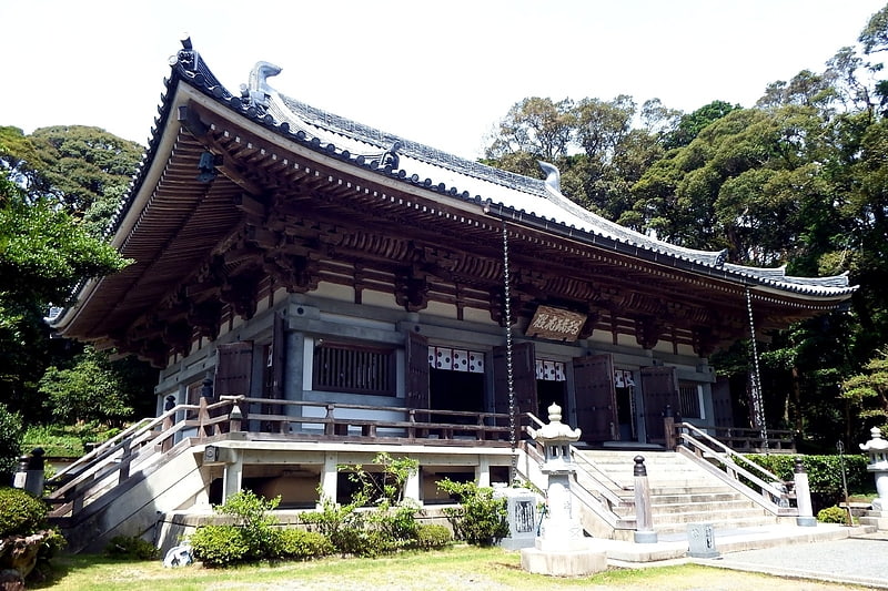 Temple bouddhiste à Muroto, Japon