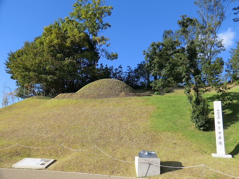 Historical landmark in Asuka, Japan