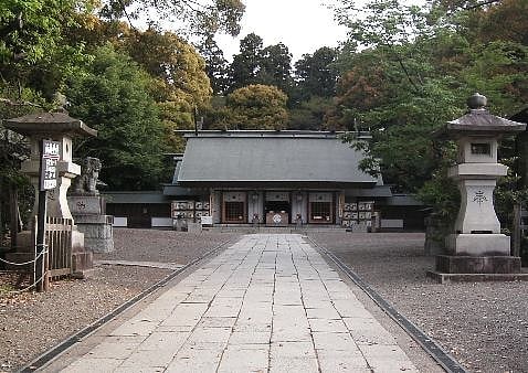 Sanctuaire shinto à Mito, Japon