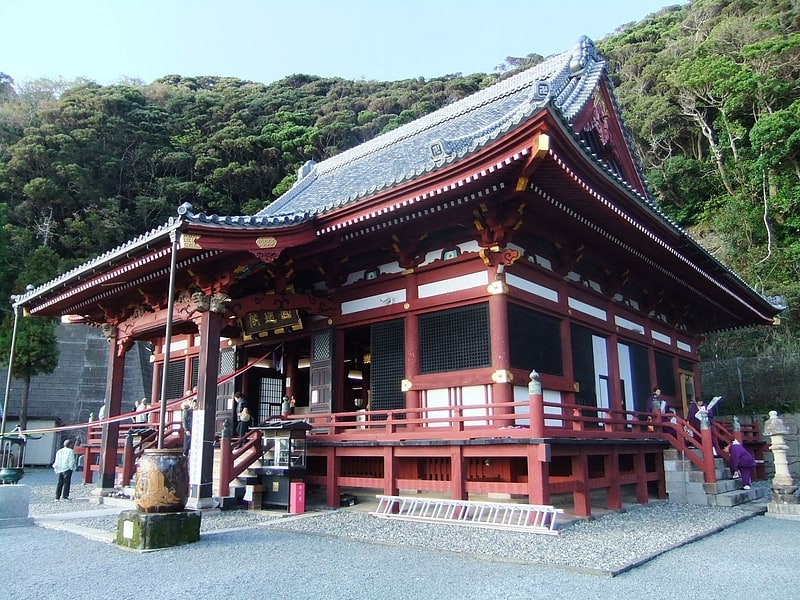 Tempel in Tateyama, Japan