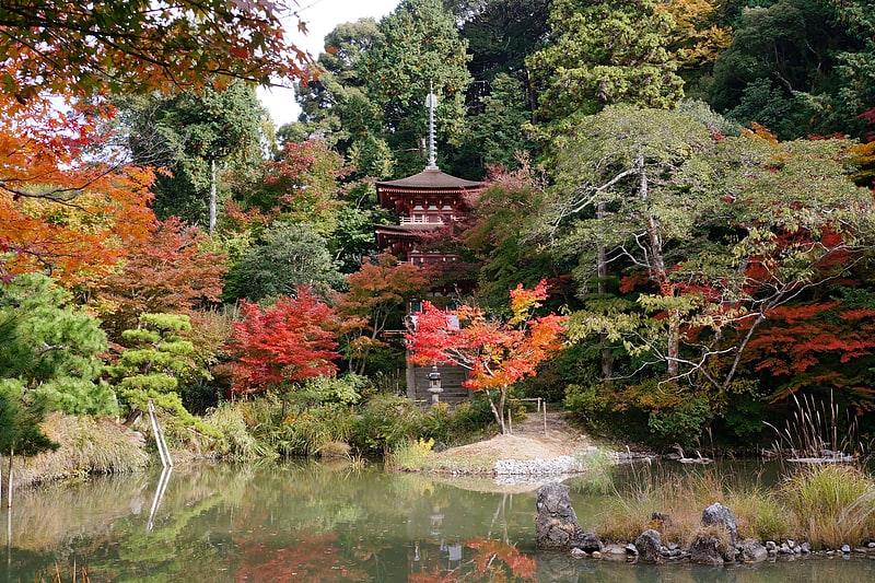 Tempel in Kizugawa, Japan