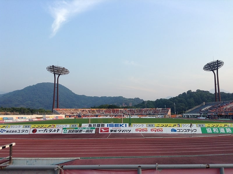 Stadium in Matsuyama, Japan