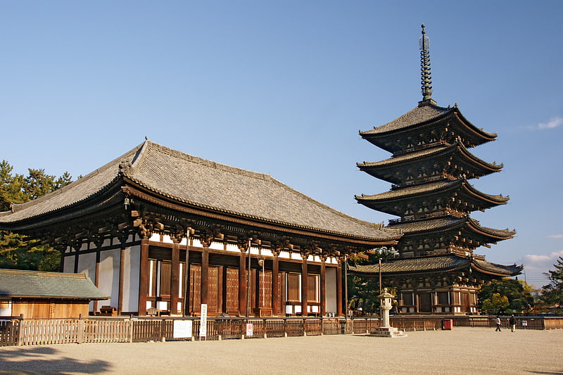 Templo en Nara, Japón
