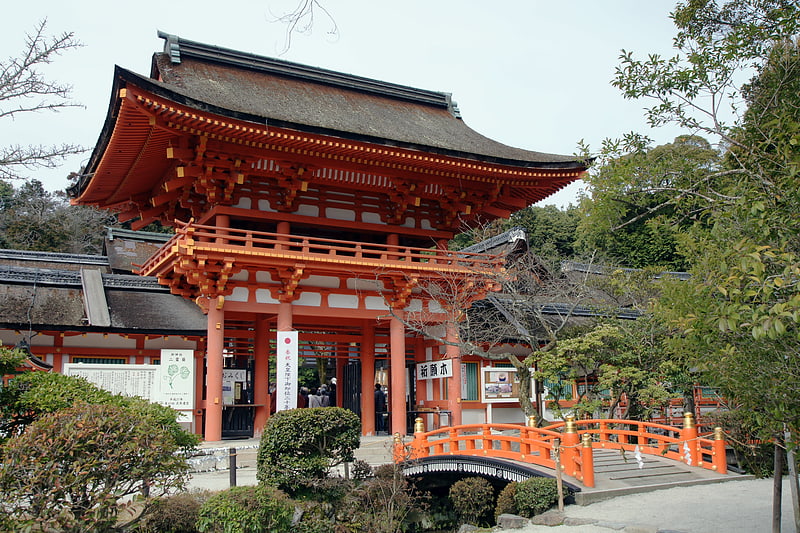 Sanctuaire religieux à Kyoto, Japon