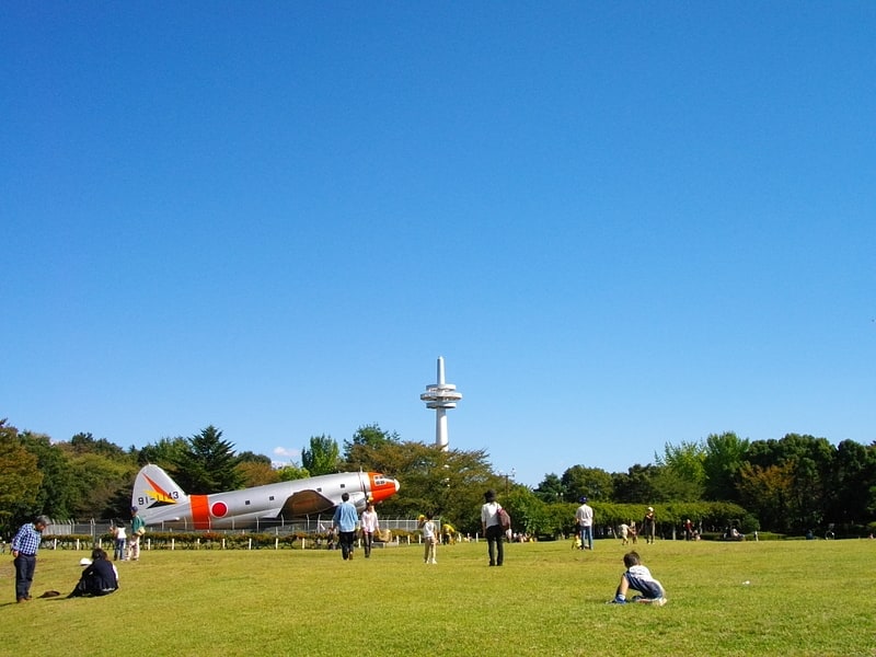 Memorial park in Tokorozawa, Japan