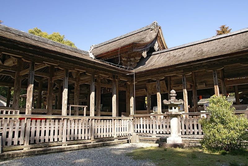 Shinto shrine in Kochi, Japan