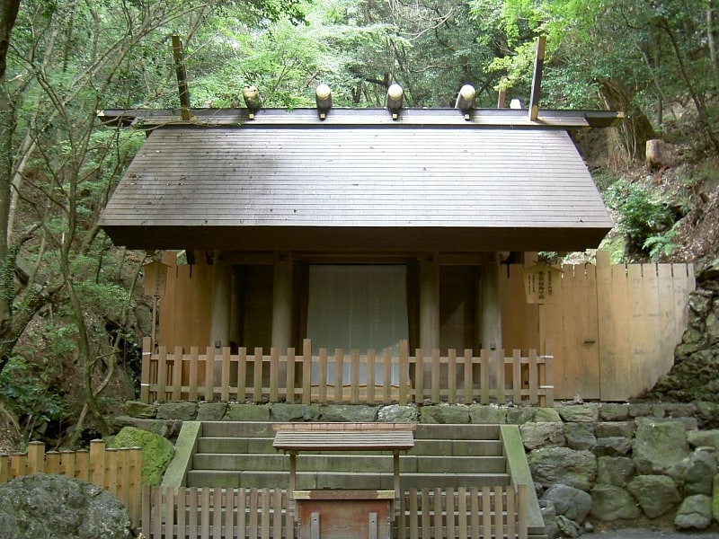 Shinto shrine in Kuwana, Japan