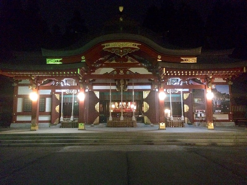 Shinto shrine in Morioka, Japan