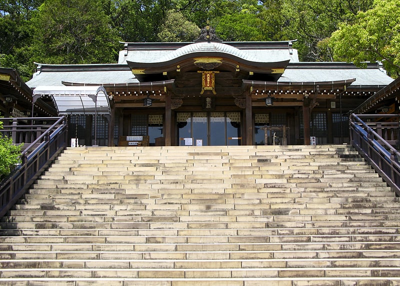 Shinto shrine in Nagasaki, Japan