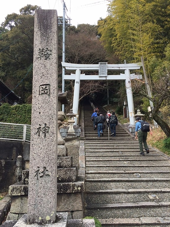 Shinto shrine in Seika, Japan