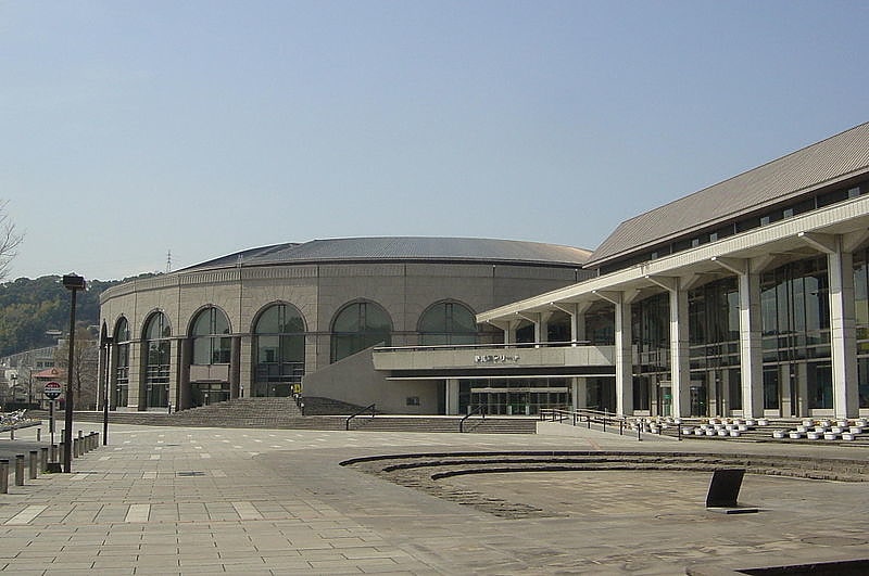 Sports arena in Kagoshima, Japan