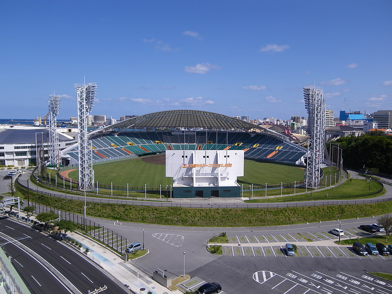 Stadium in Naha, Japan