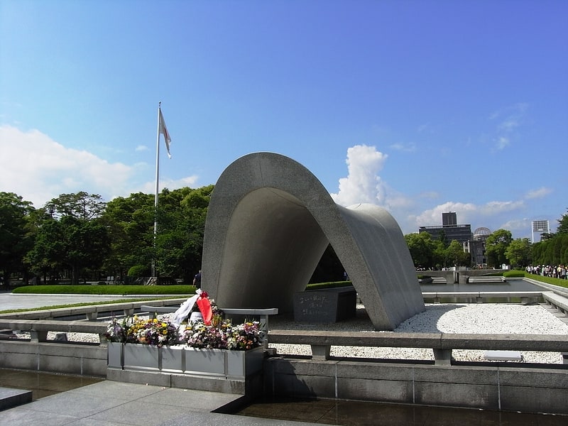 Historische Sehenswürdigkeit in Hiroshima, Japan