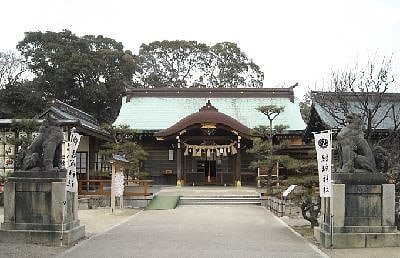 Shinto shrine in Tsu, Japan