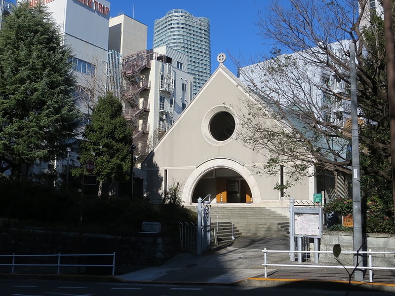 Iglesia anglicana, ciudad de Tokio, Japón