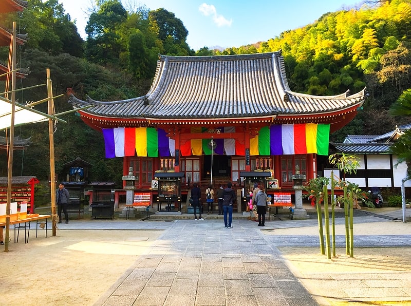 Buddhist temple in Fukuyama, Japan