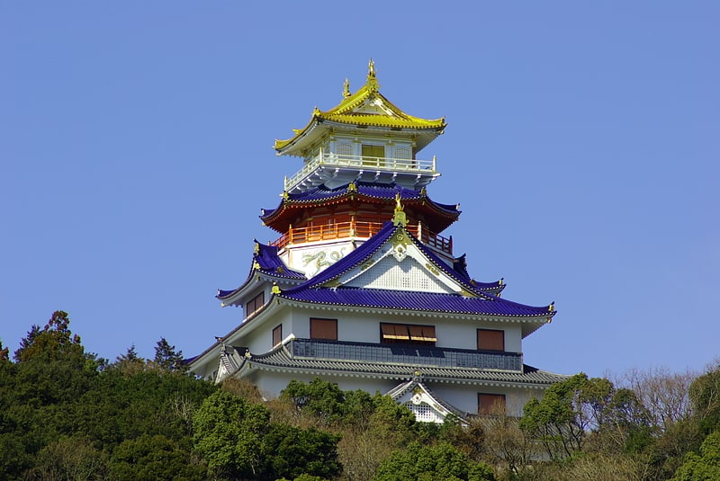 Castillo en Higashiomi, Japón