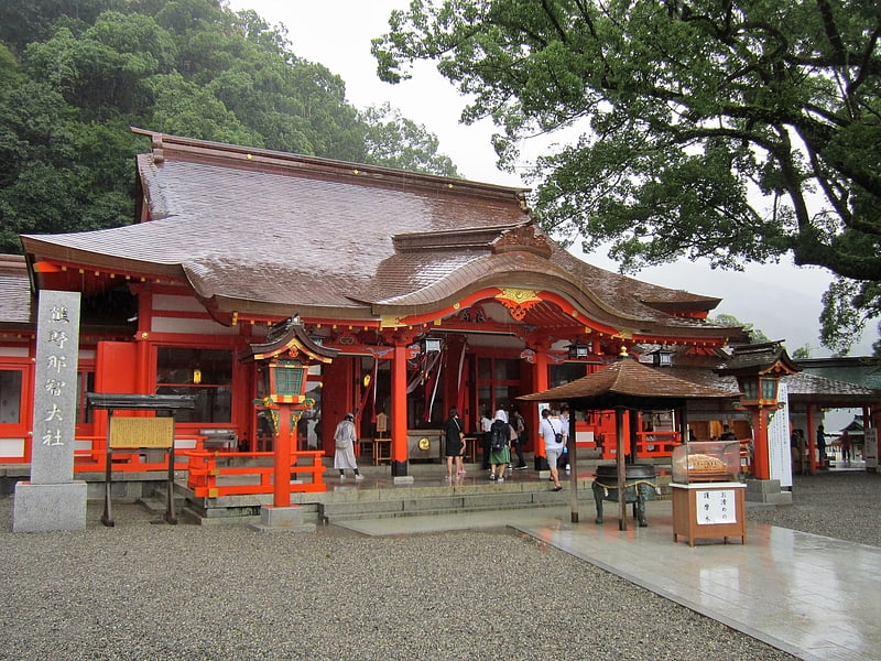 Shinto shrine in Nachikatsuura, Japan