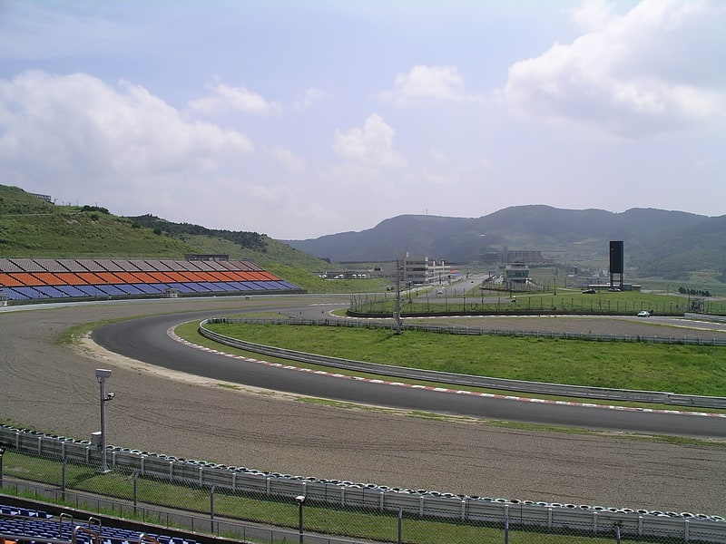 Circuito de carreras en Hita, Japón