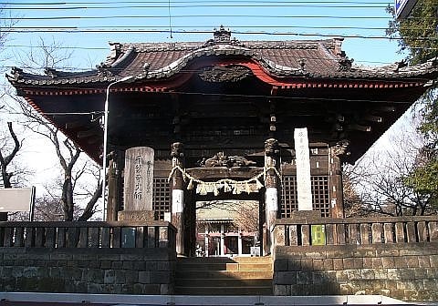 Tempel in Chiba, Japan