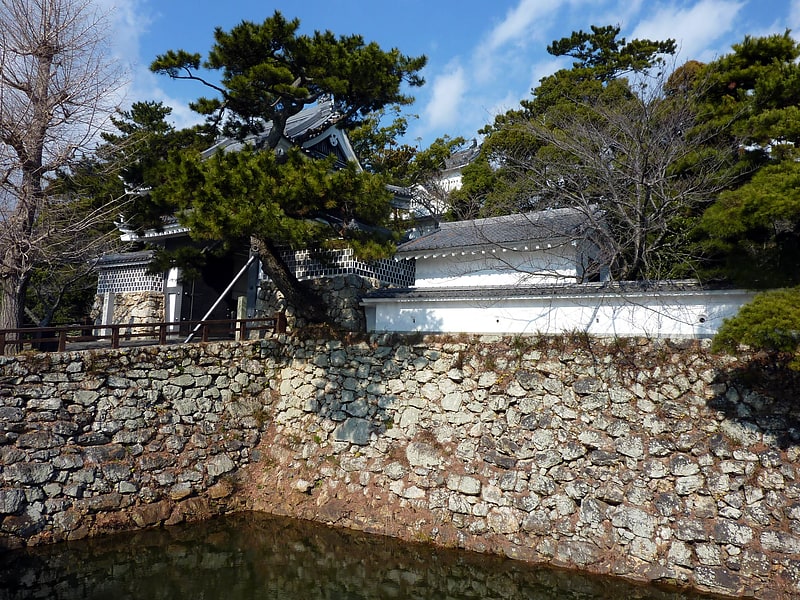 Castillo en Tahara, Japón