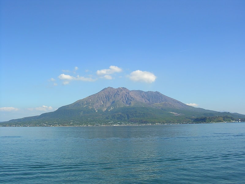 Stratovolcano in Japan