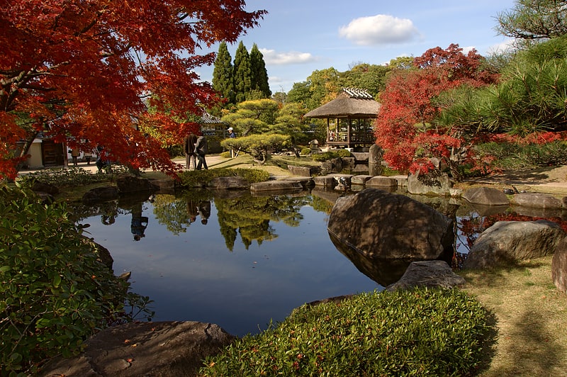 Historical landmark in Himeji, Japan