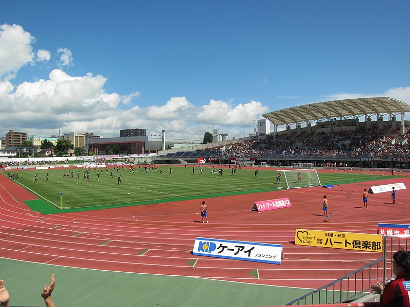 Stadium in Hakodate, Japan