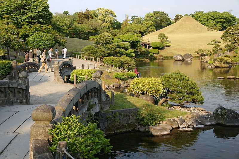 Gelassener Garten aus dem 17. Jahrhundert