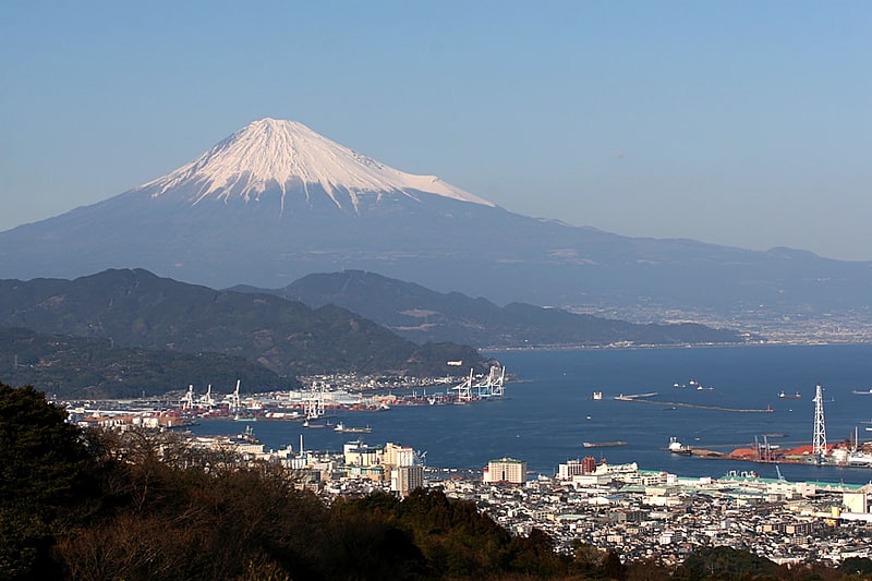 Aussichtspunkt mit Blick auf den Mt. Fuji