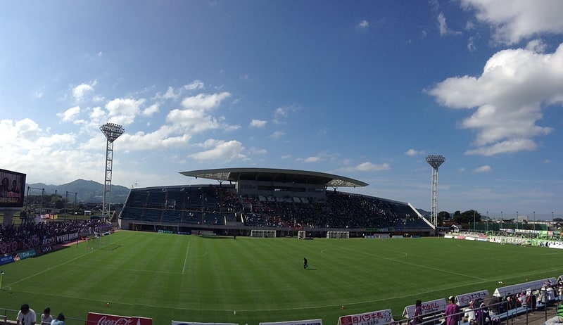 Multi-purpose stadium in Tottori, Japan