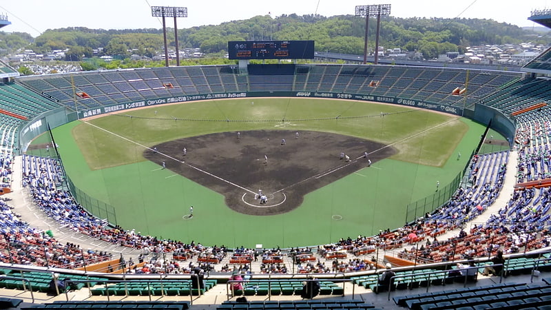 Stadium in Kurashiki, Japan