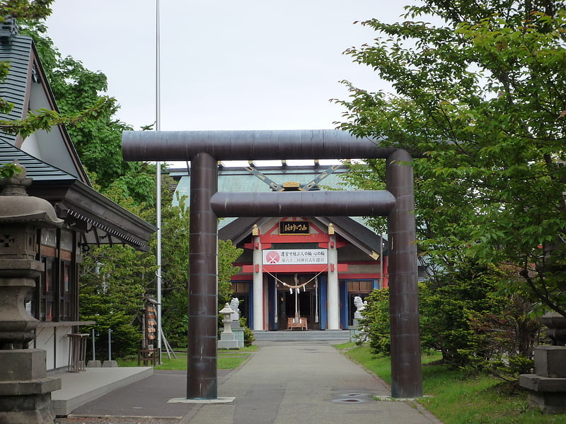Shinto shrine in Wakkanai, Japan