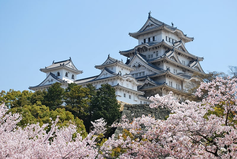 Château fort à Osaka, Japon