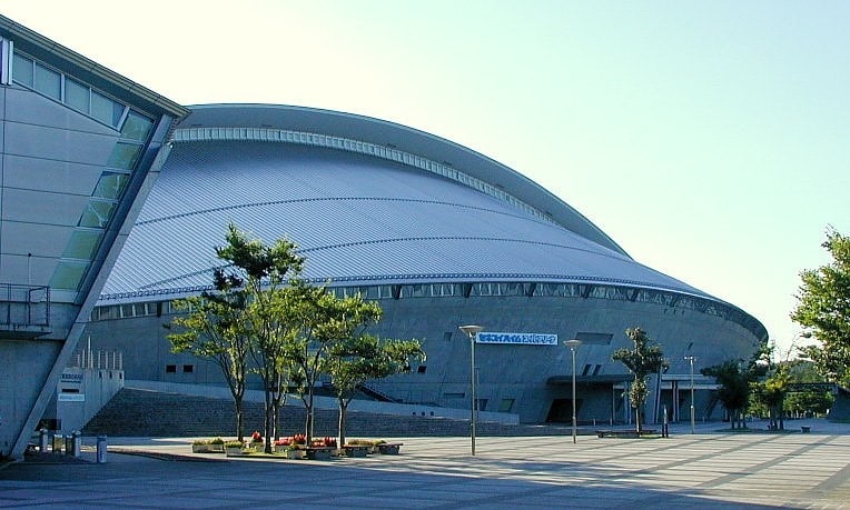 Arena in Rifu, Japan
