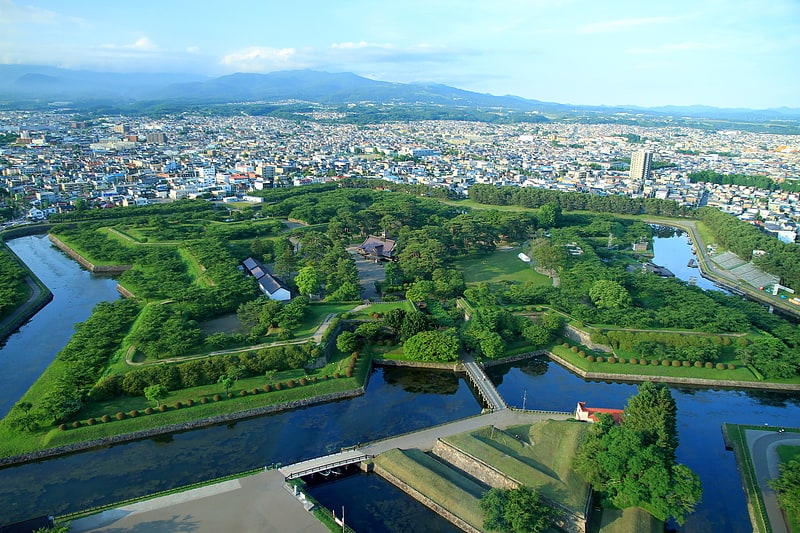 Miejsce historyczne w Hakodate, Japonia