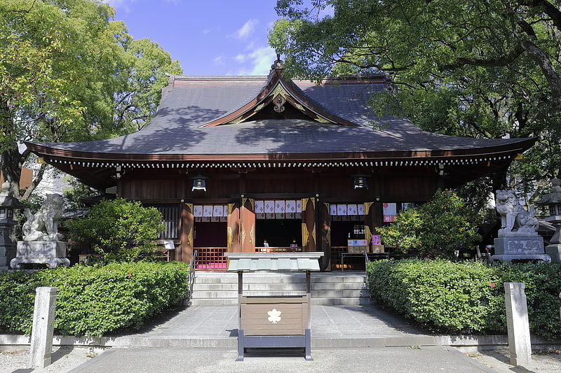 Shinto shrine in Nagoya, Japan
