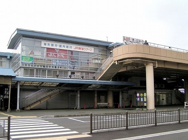 Bahnhof in Fuji, Japan