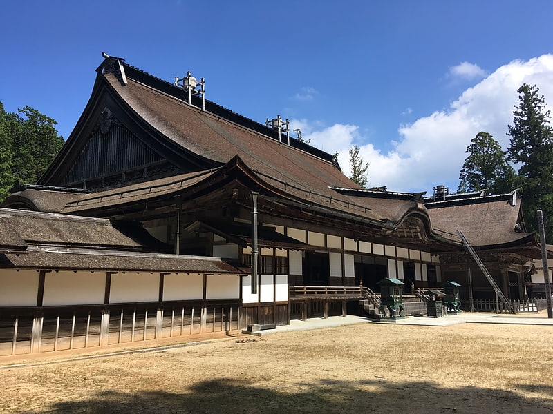 Templo budista en Koya, Japón
