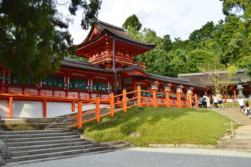 Świątynia szintoistyczna w Nara, Japonia