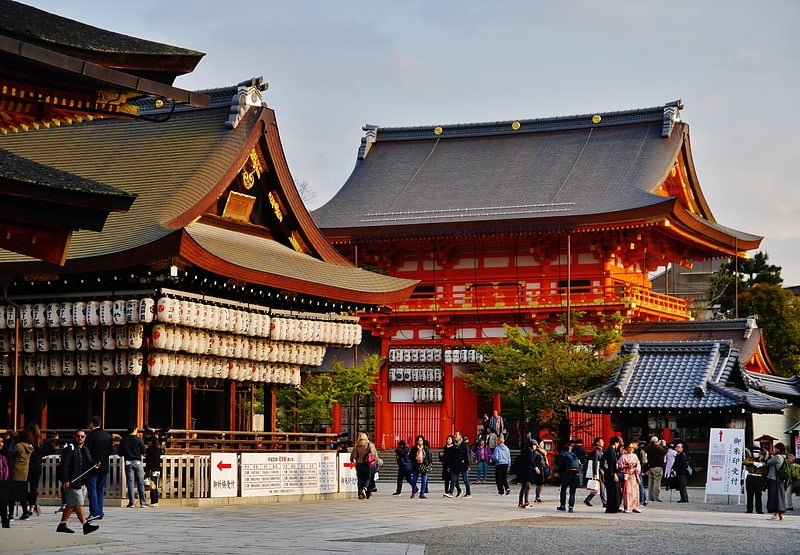 Shrine in Kyoto, Japan
