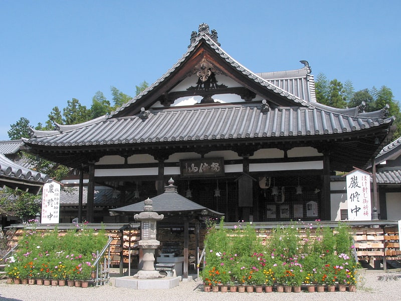 Templo budista en Sakurai, Japón