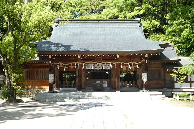 Shinto shrine in Shijonawate, Japan