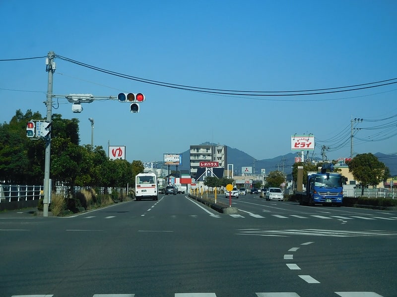 Bourg à Kyūshū, Japon