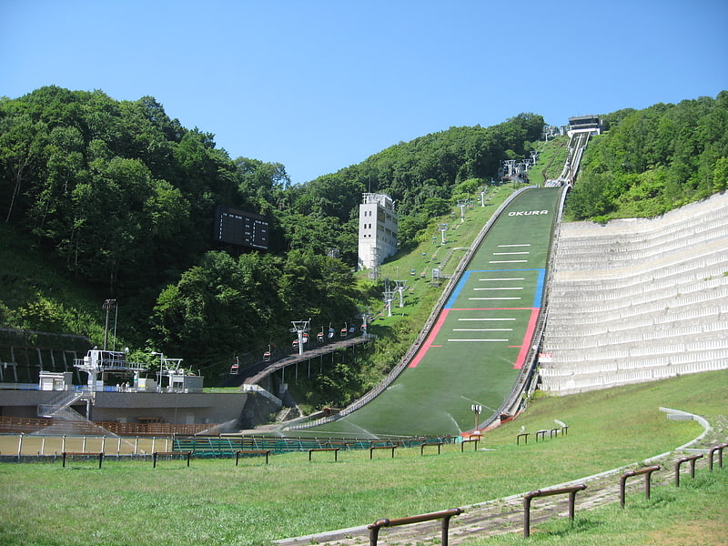 Sportplatz in Sapporo, Japan