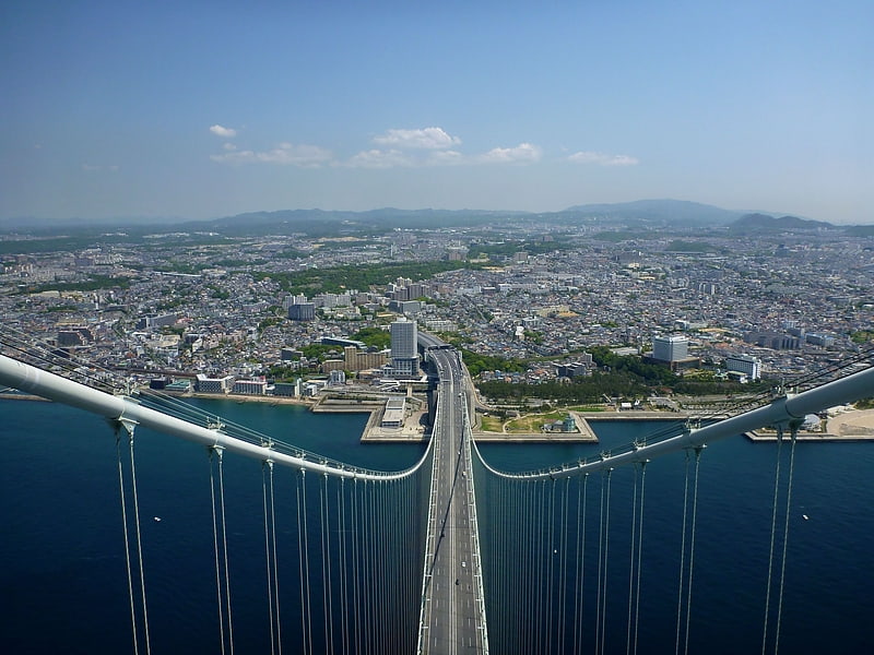 Most wiszący w Japonii