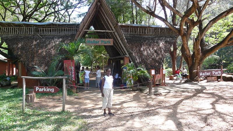 Parque en Mombasa, Kenia