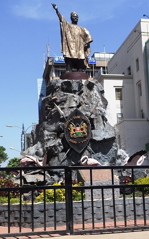 Monumento en Nairobi, Kenia