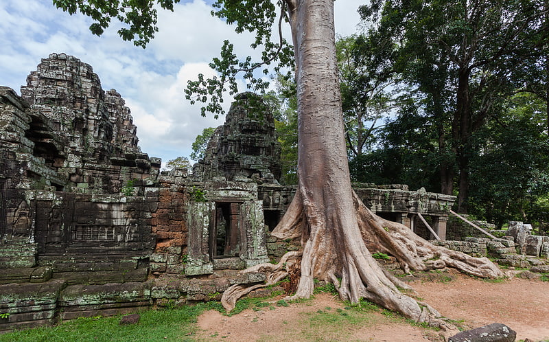 Templo, Ciudad de Siem Riep, Camboya